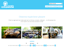 Tablet Screenshot of citizenne.be